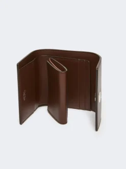 Leather purse - COCOA