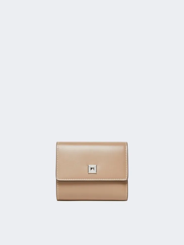Leather purse - MUD