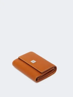 Leather purse - RUST