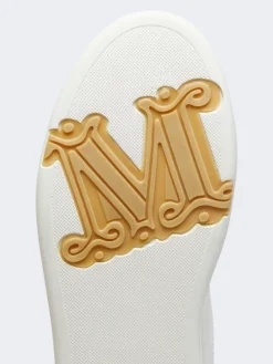 Leather sneakers - OPTICAL WHITE