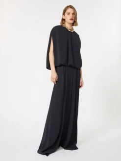 Lightweight cady blouse - MIDNIGHTBLUE