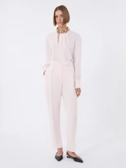 Lightweight cady blouse - PINK