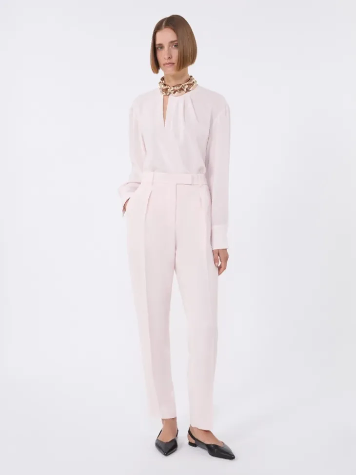 Lightweight cady blouse - PINK