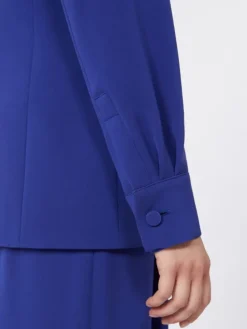 Lightweight cady jacket - CORNFLOWER BLUE