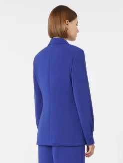 Lightweight cady jacket - CORNFLOWER BLUE