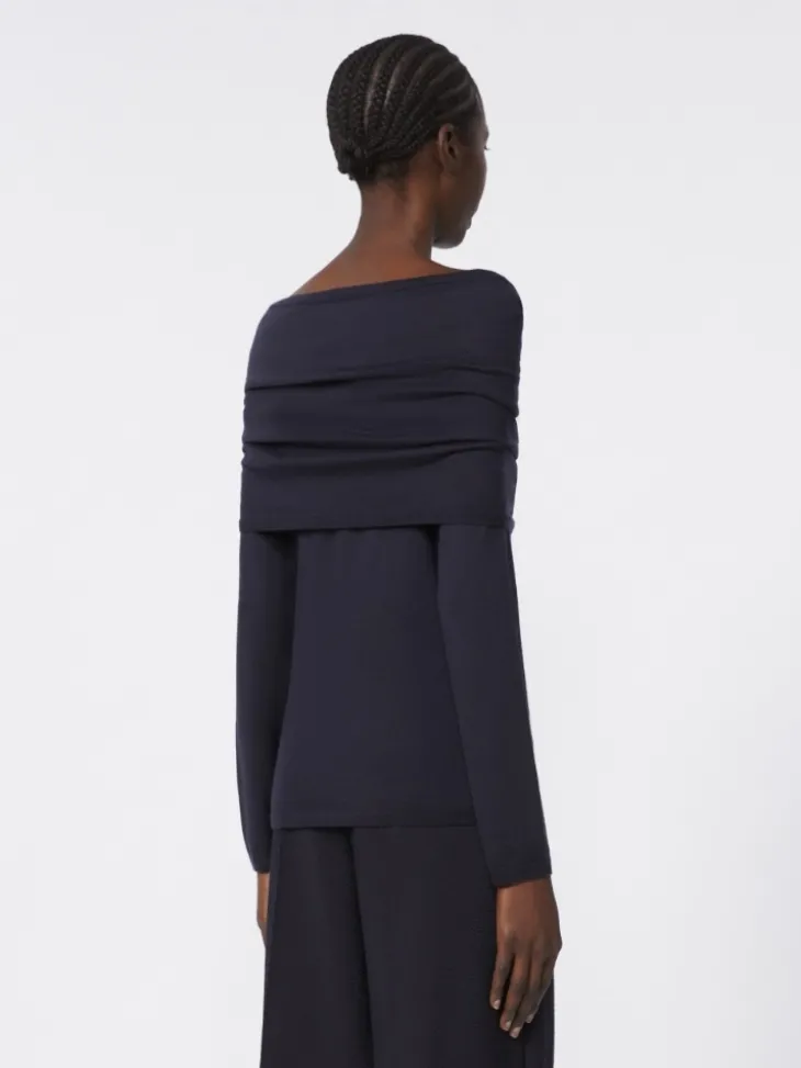 Lightweight cashmere sweater - ULTRAMARINE