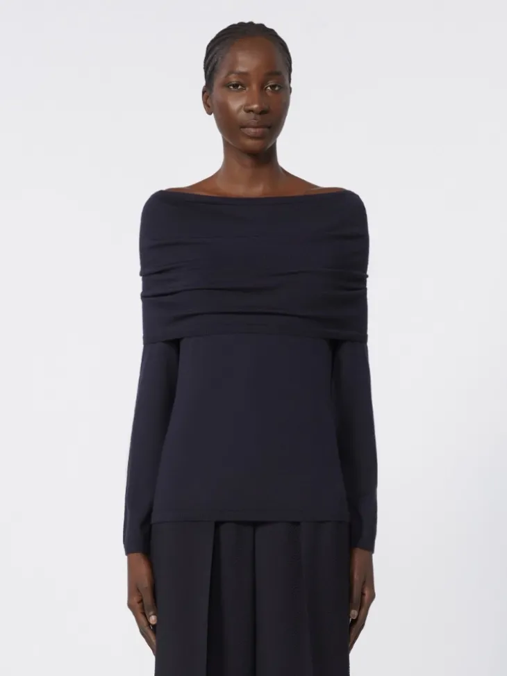 Lightweight cashmere sweater - ULTRAMARINE