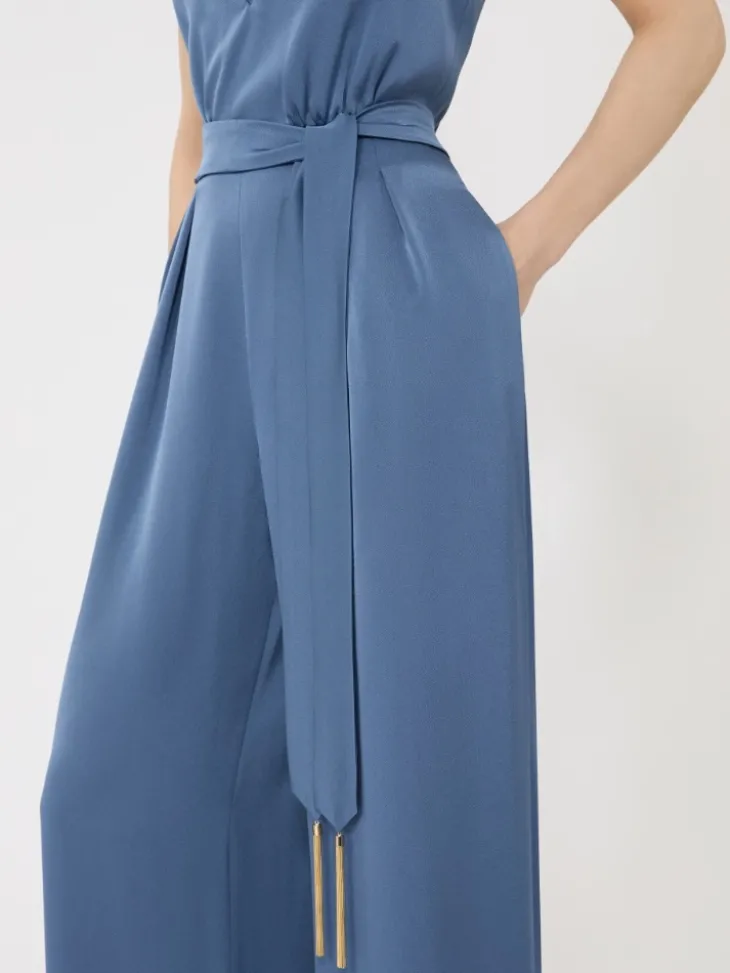 Lightweight satin jumpsuit - AVIO