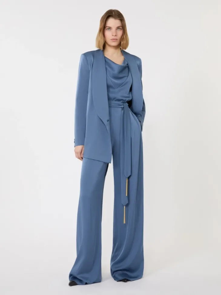 Lightweight satin jumpsuit - AVIO