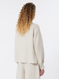 Linen canvas jacket - ECRU