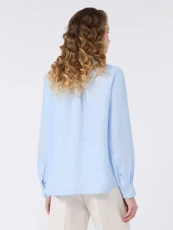 Linen fabric shirt - SKY BLUE