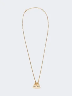 Long necklace with Pasticcino Bag charm - GOLD