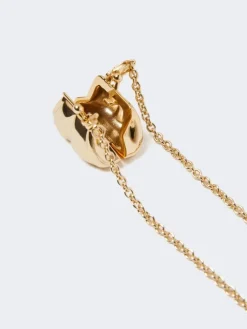Long necklace with Pasticcino Bag charm - GOLD