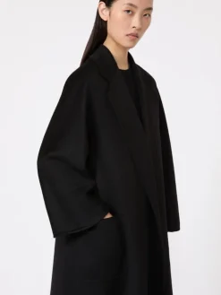Ludmilla Icon Coat - BLACK