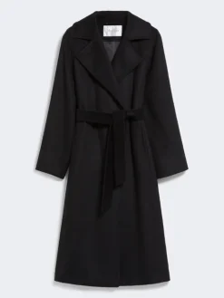Manuela Icon Coat - BLACK