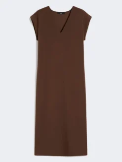 Milano jersey dress - CHOCOLATE