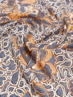 Modal and silk maxi square - ULTRAMARINE
