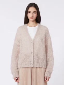 Mohair cardigan - SAND
