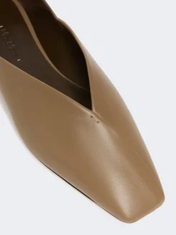 Nappa leather ballerinas - MUD