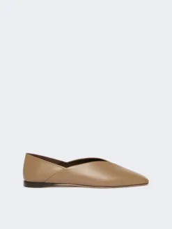 Nappa leather ballerinas - MUD