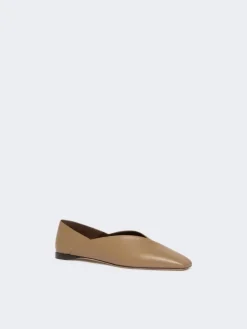 Nappa leather ballerinas - MUD