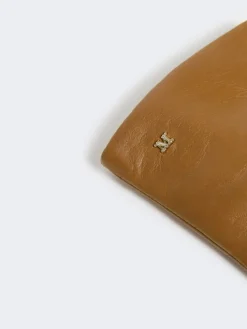 Nappa leather gloves - TOBACCO