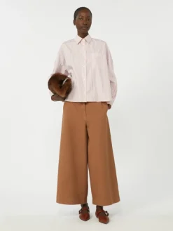 Oversized cotton shirt - PINK