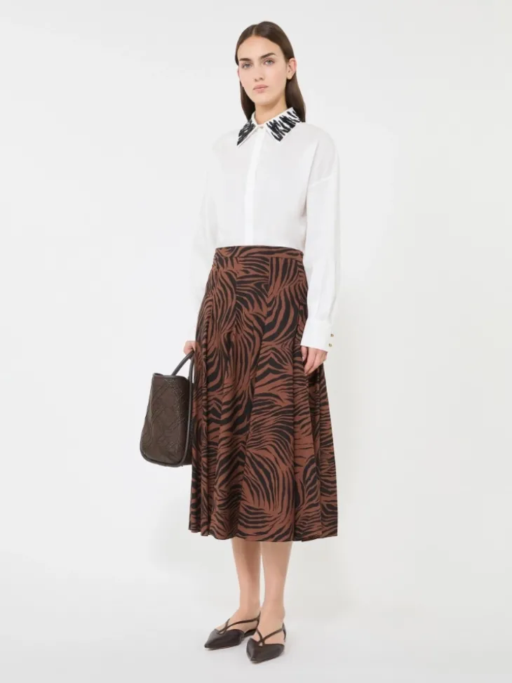 Oversized poplin shirt - WHITE