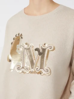 Oversized wool and cashmere sweater - ALBINO