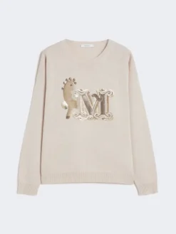 Oversized wool and cashmere sweater - ALBINO