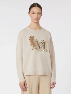 Oversized wool and cashmere sweater - ALBINO