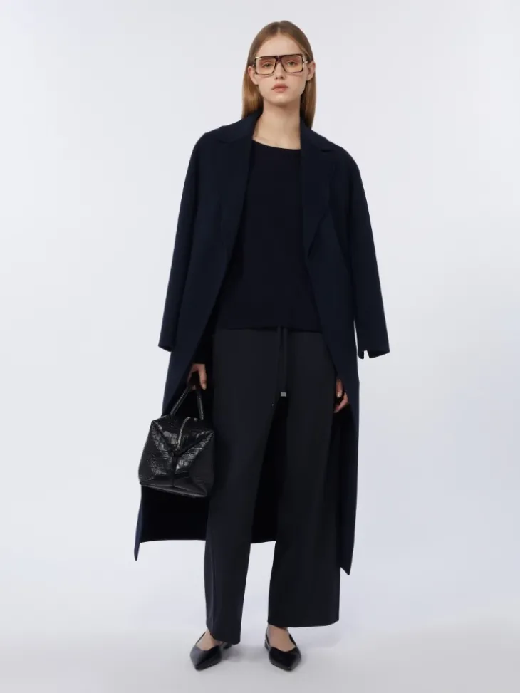 Oversized wool sweater - ULTRAMARINE