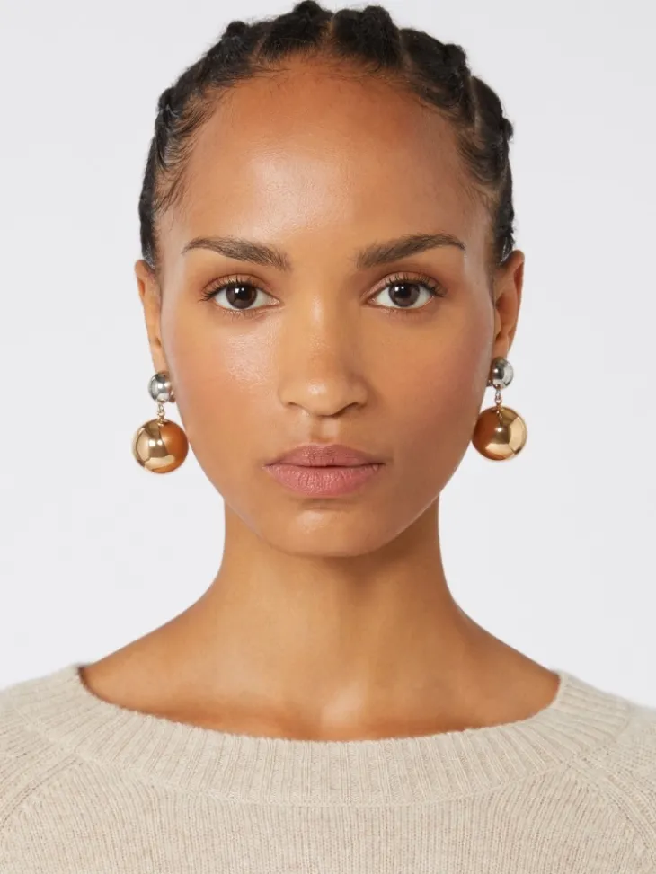 Pasticcino Bag metal earrings - GOLD