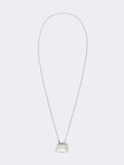 Pasticcino Bag-pendant necklace - TRANSPARENT