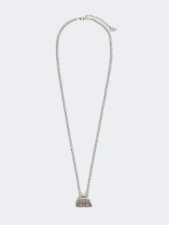 Pasticcino Bag-pendant necklace - BLACK