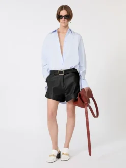 Poplin kimono-style tunic - AVIO