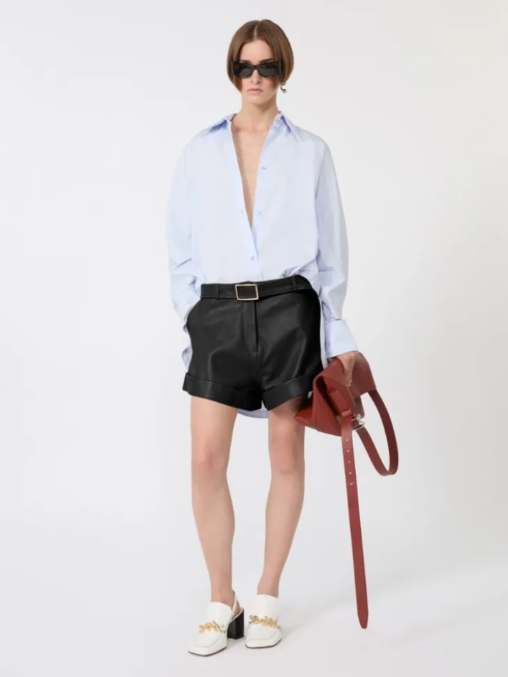 Poplin kimono-style tunic - AVIO