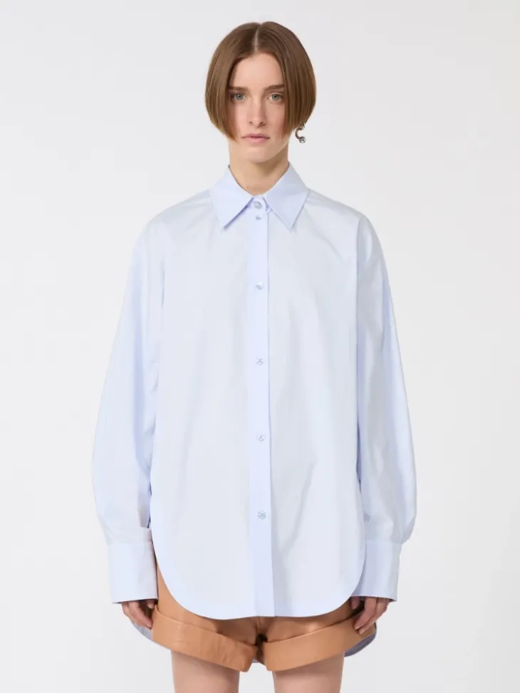 Poplin kimono-style tunic - AVIO