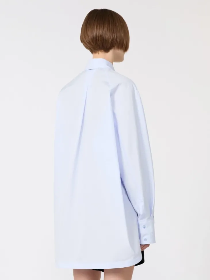 Poplin kimono-style tunic - AVIO
