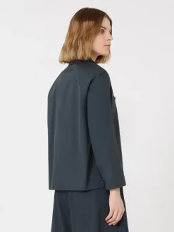 Poplin Saharan shirt - ULTRAMARINE