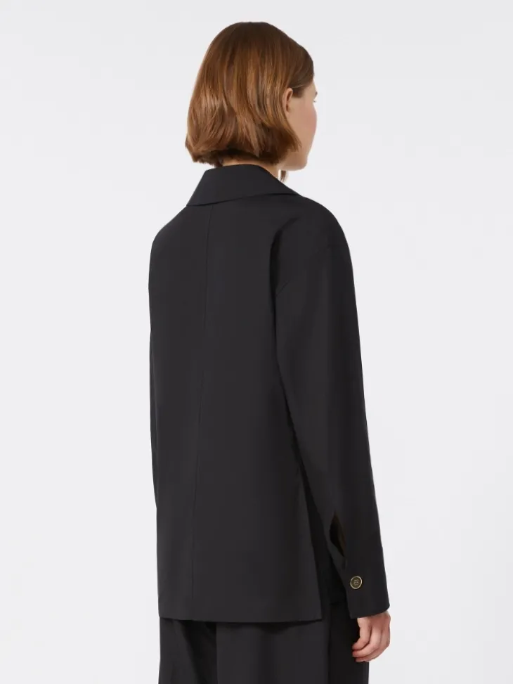 Poplin shirt - BLACK