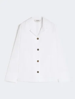 Poplin shirt - WHITE