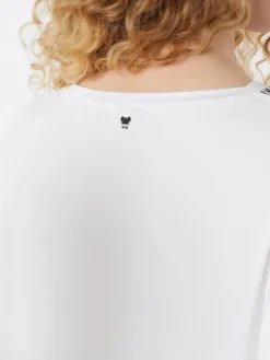 Printed silk and stretch cotton jersey T-shirt - MULTICOLOUR