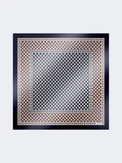 Printed silk foulard - MUD