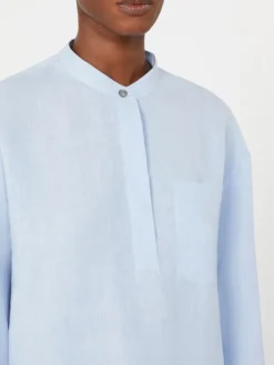 Pure linen shirt - LIGHT BLUE