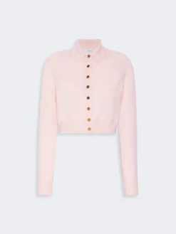 Pure wool cardigan - PINK