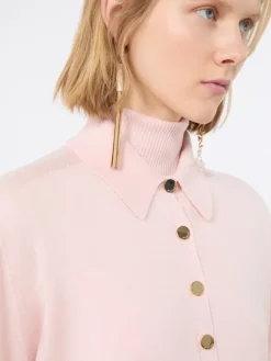 Pure wool cardigan - PINK