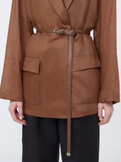 Ramie canvas jacket - CLAY