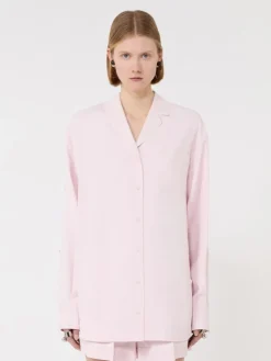 Satin overshirt - PINK
