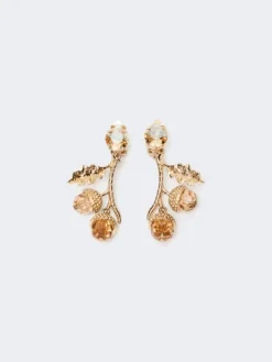 Set with charms and crystals - GOLD